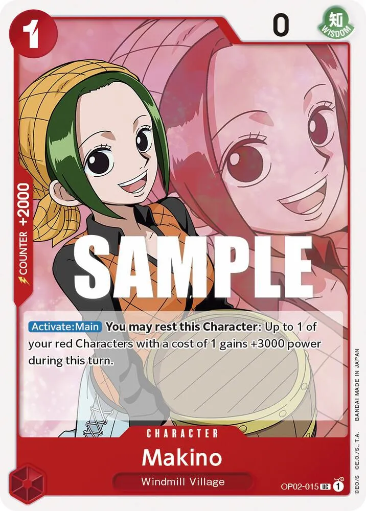 Makino — Paramount War — One Piece Card Game