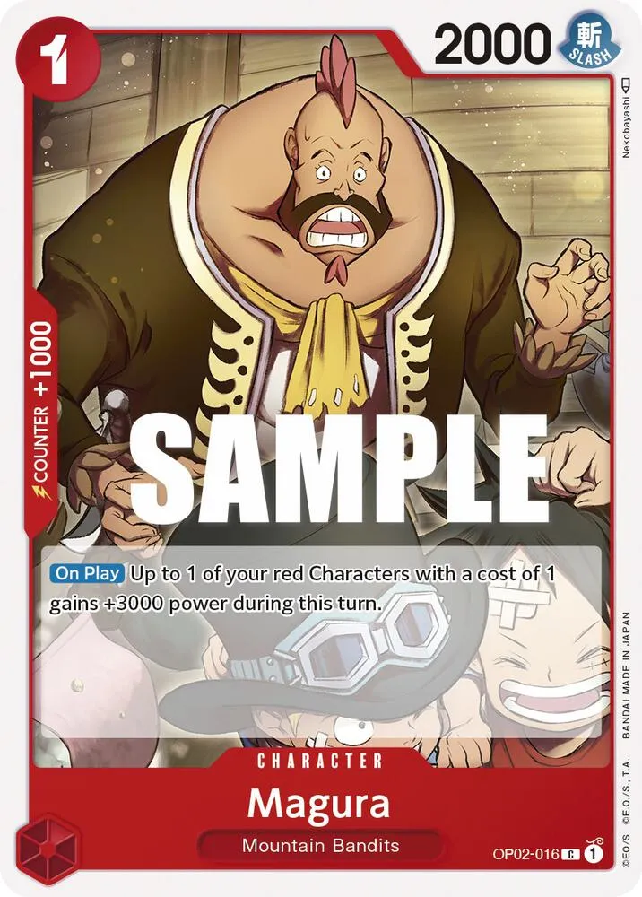 Magura — Paramount War — One Piece Card Game