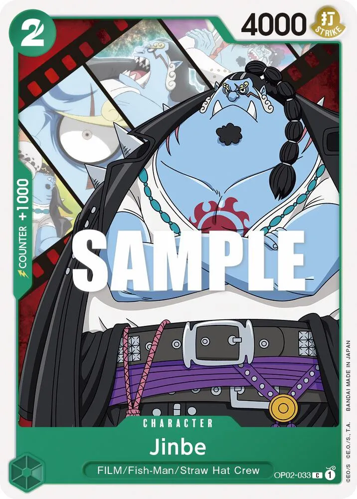 Jinbe — Paramount War — One Piece Card Game