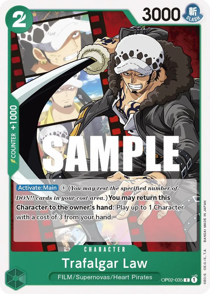 Trafalgar Law — Paramount War — One Piece Card Game