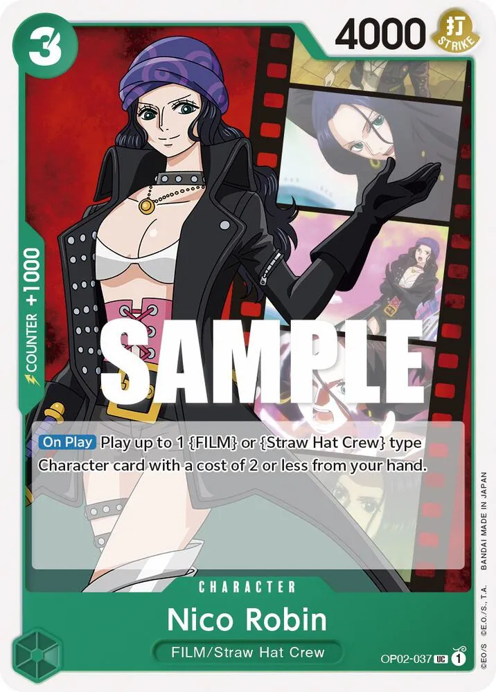 Nico Robin — Paramount War — One Piece Card Game
