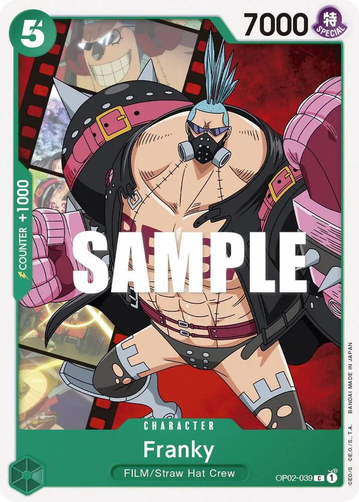 Franky — Paramount War — One Piece Card Game