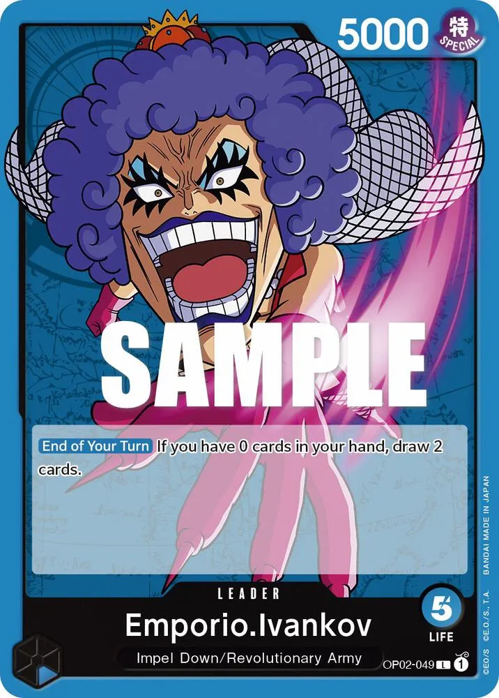 Emporio.Ivankov (049) — Paramount War — One Piece Card Game