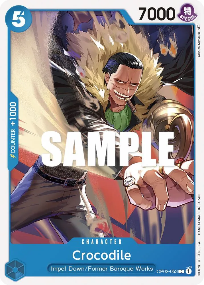 Crocodile — Paramount War — One Piece Card Game