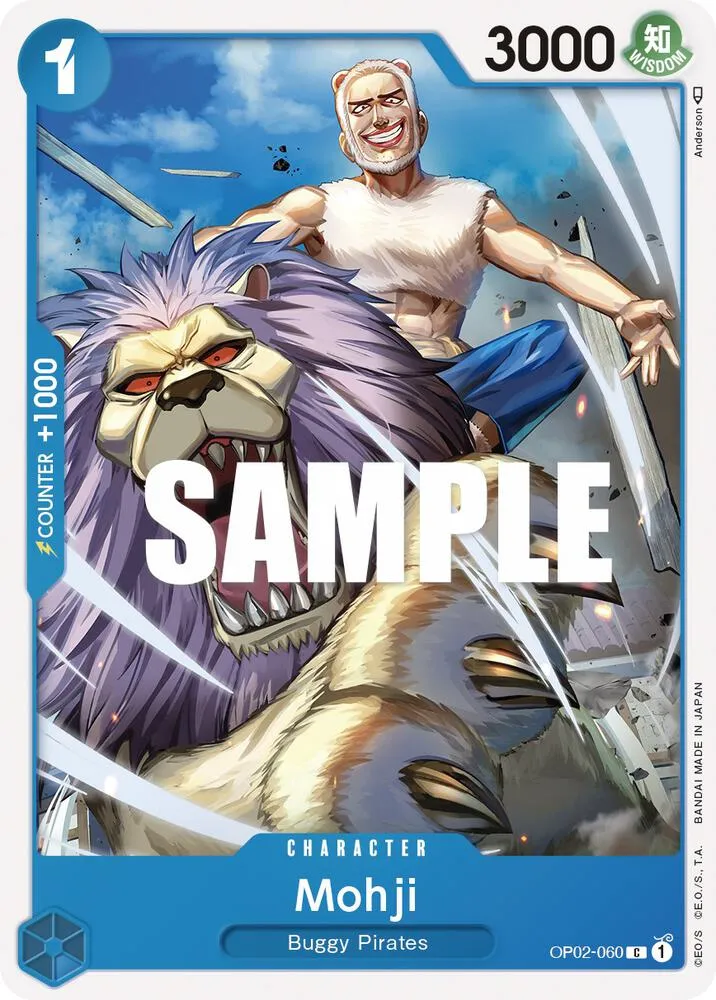 Mohji — Paramount War — One Piece Card Game