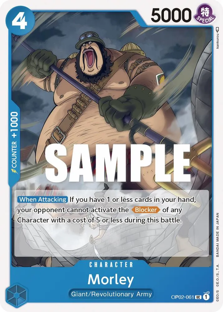 Morley — Paramount War — One Piece Card Game