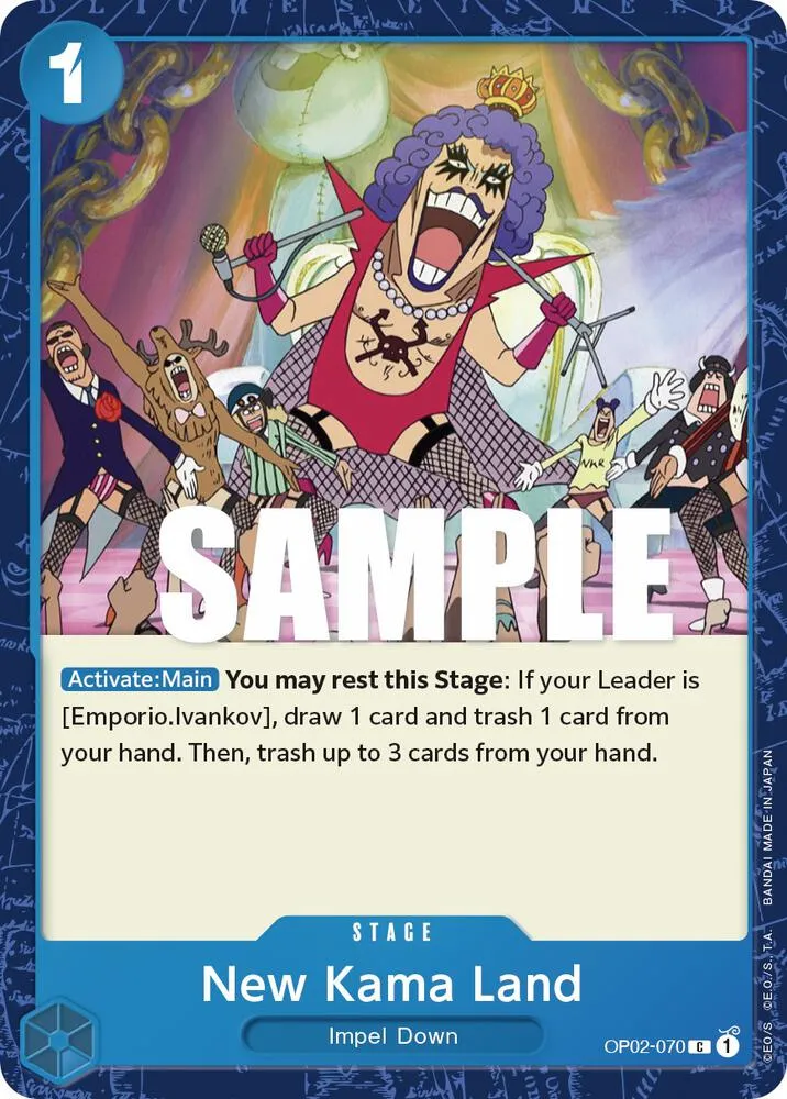 New Kama Land — Paramount War — One Piece Card Game