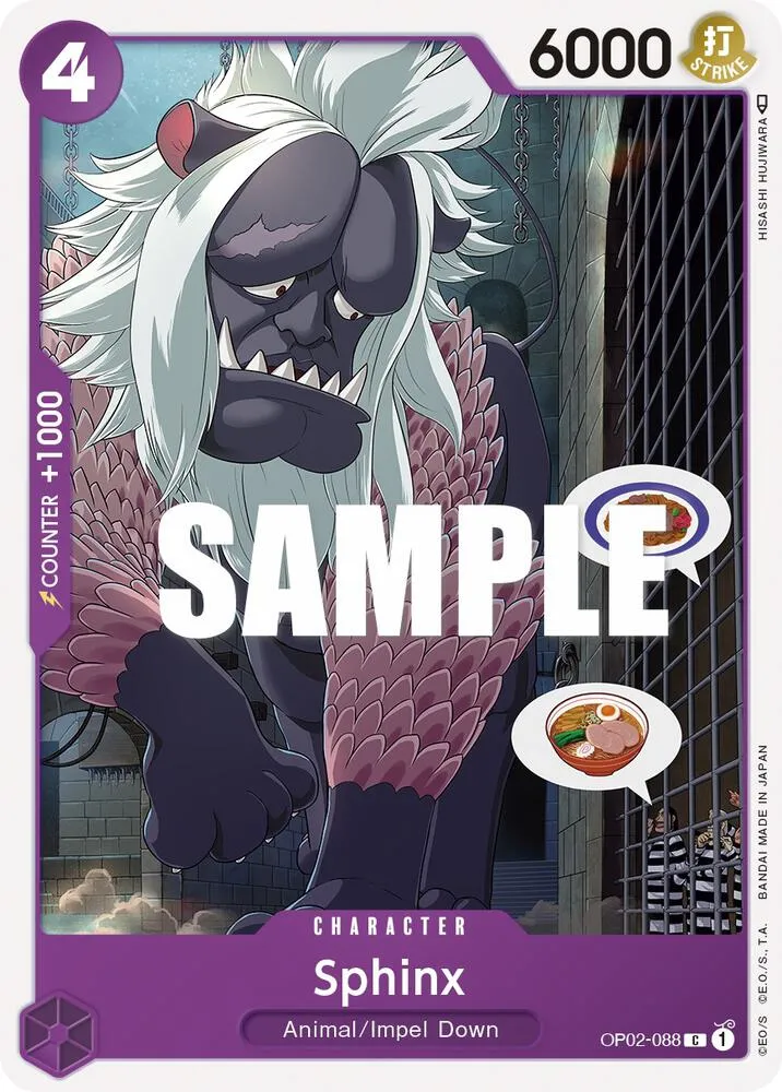 Sphinx — Paramount War — One Piece Card Game