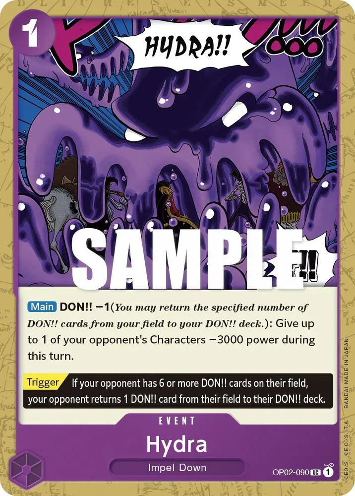 Hydra — Paramount War — One Piece Card Game