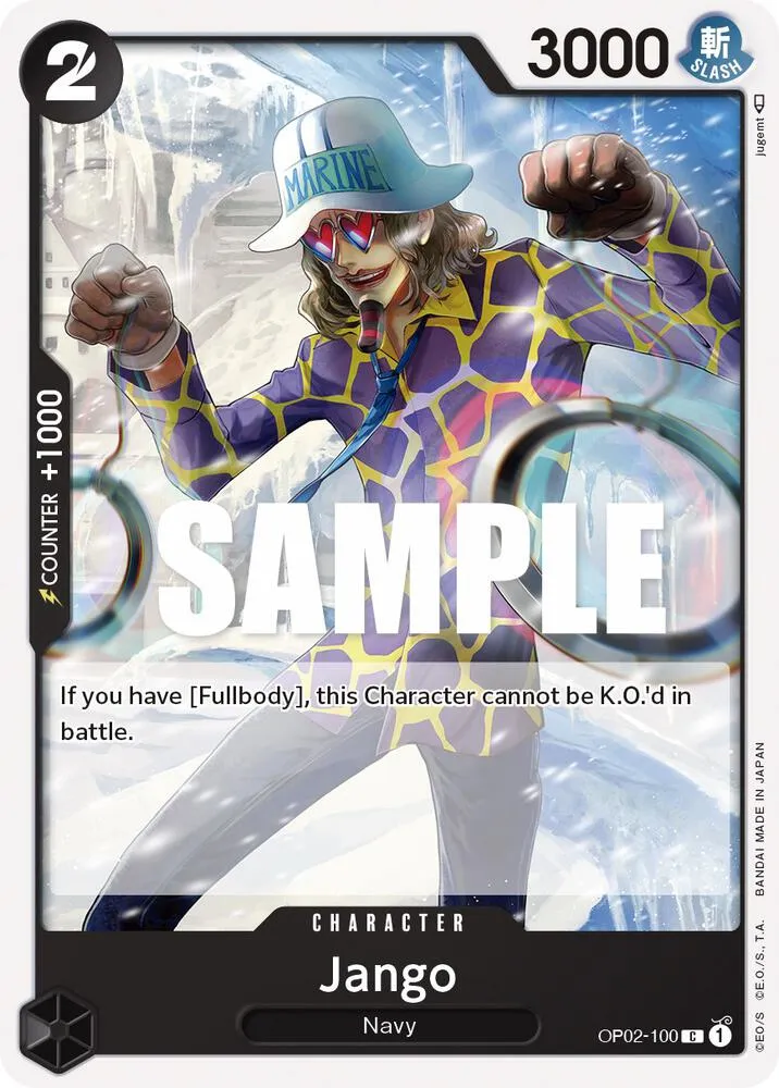 Jango — Paramount War — One Piece Card Game