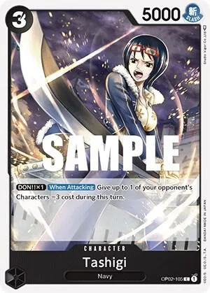 Tashigi from Paramount War - One Piece Card Game