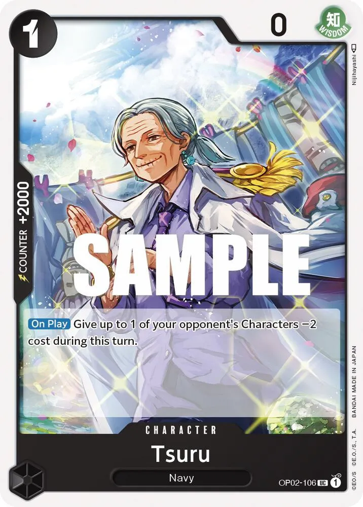 Tsuru — Paramount War — One Piece Card Game