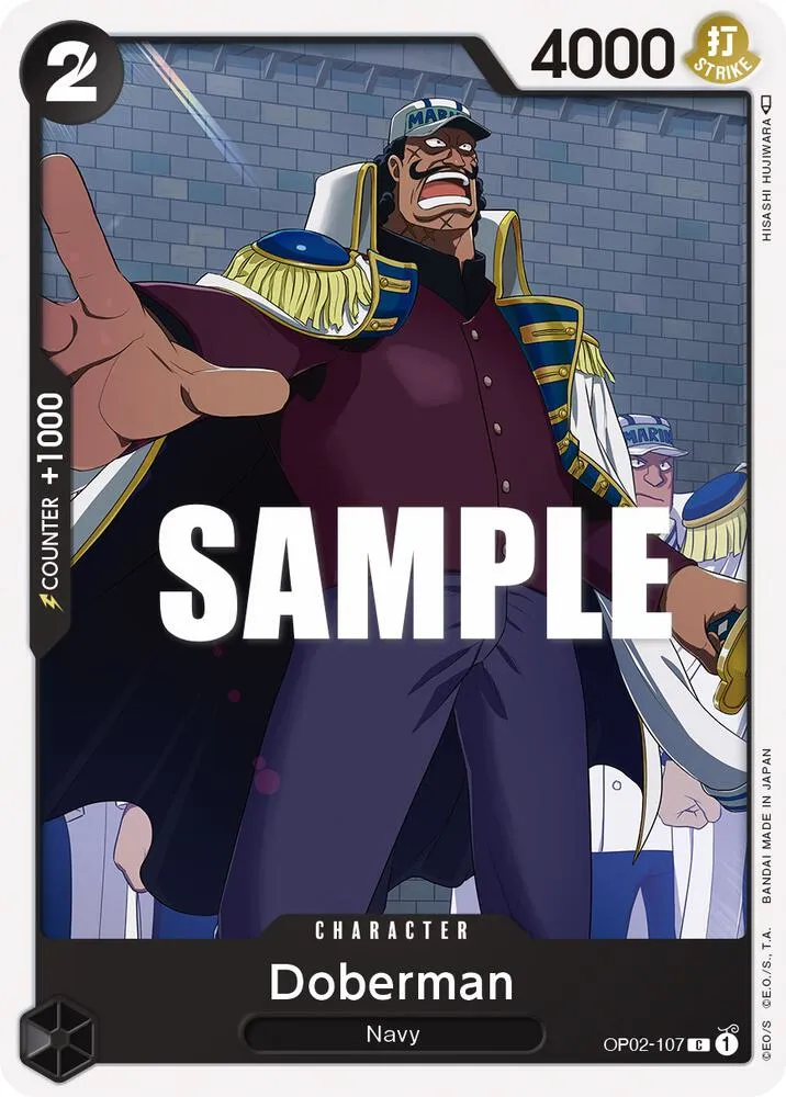Doberman — Paramount War — One Piece Card Game