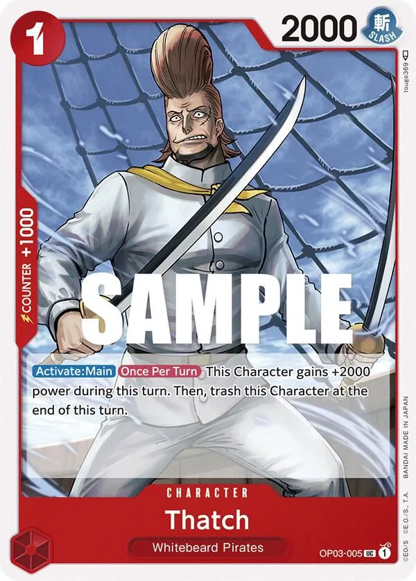 Thatch — Pillars of Strength — One Piece Card Game