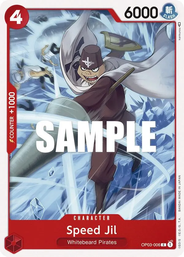 Speed Jil — Pillars of Strength — One Piece Card Game