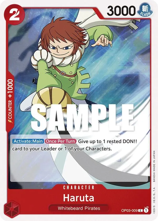 Haruta — Pillars of Strength — One Piece Card Game