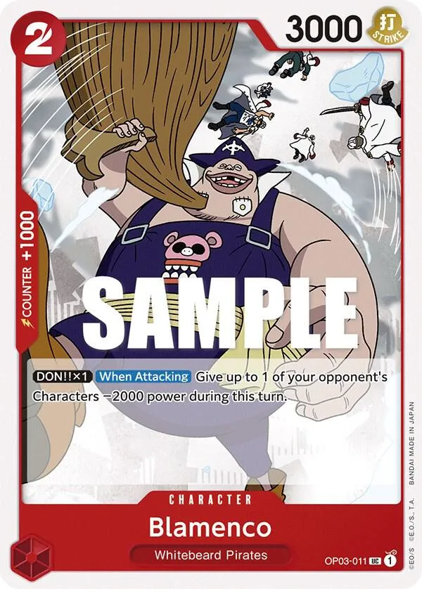 Blamenco — Pillars of Strength — One Piece Card Game