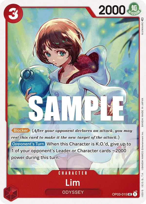 Lim — Pillars of Strength — One Piece Card Game