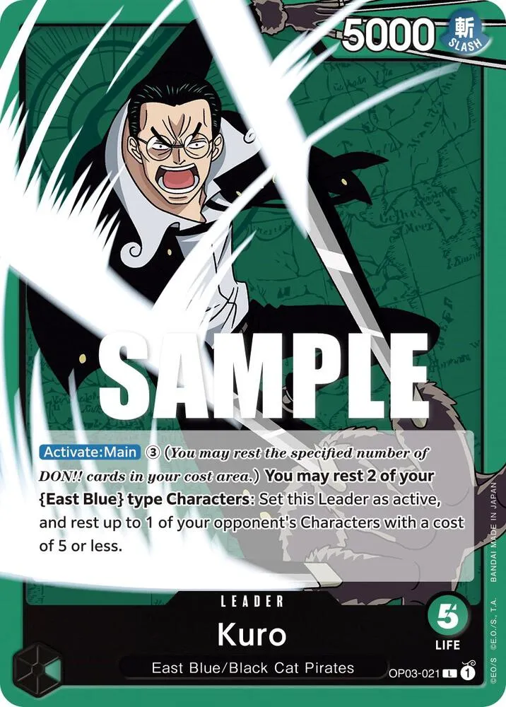 Kuro — Pillars of Strength — One Piece Card Game