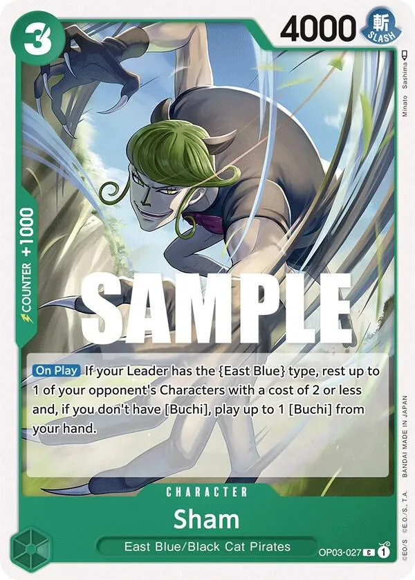 Sham — Pillars of Strength — One Piece Card Game
