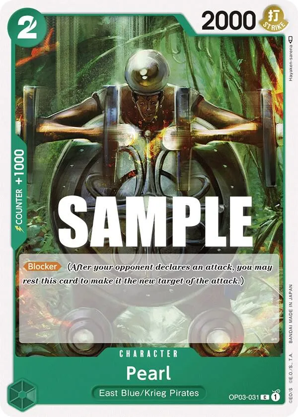 Pearl — Pillars of Strength — One Piece Card Game