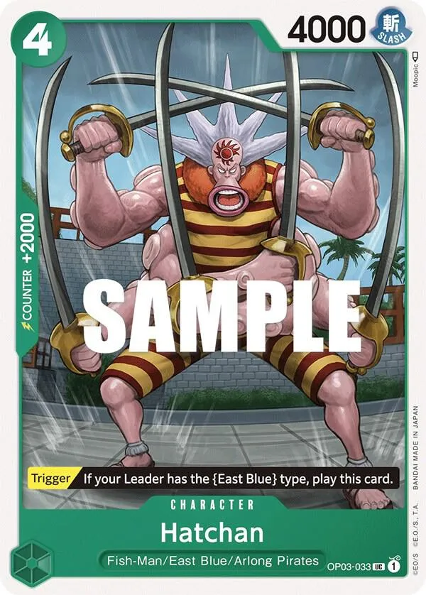 Hatchan — Pillars of Strength — One Piece Card Game