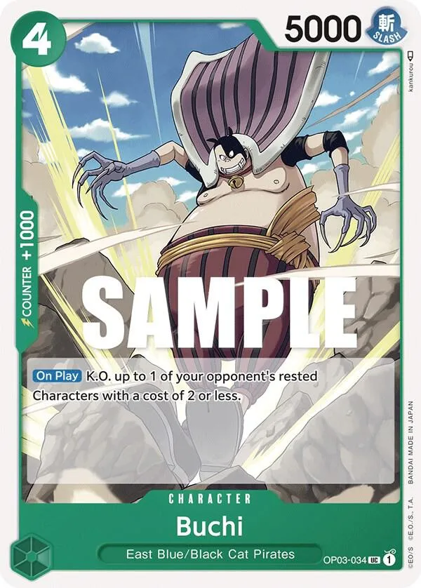 Buchi — Pillars of Strength — One Piece Card Game