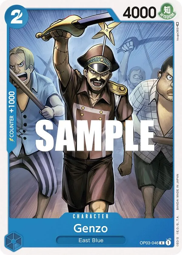 Genzo — Pillars of Strength — One Piece Card Game