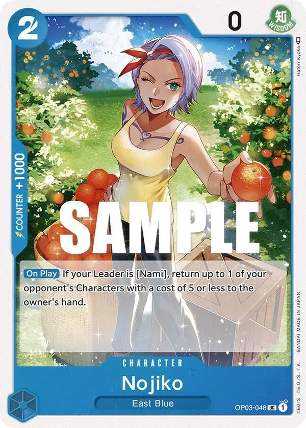 Nojiko — Pillars of Strength — One Piece Card Game