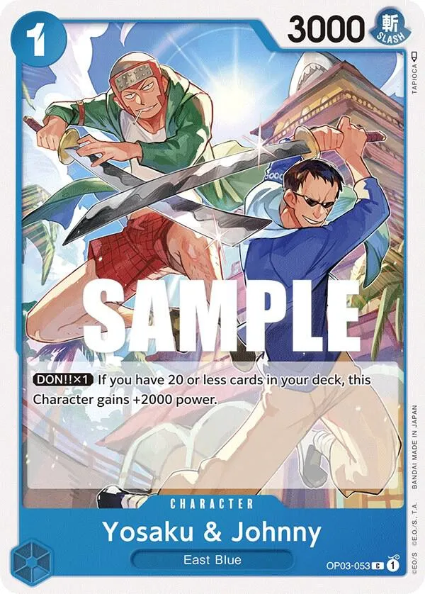 Yosaku & Johnny — Pillars of Strength — One Piece Card Game
