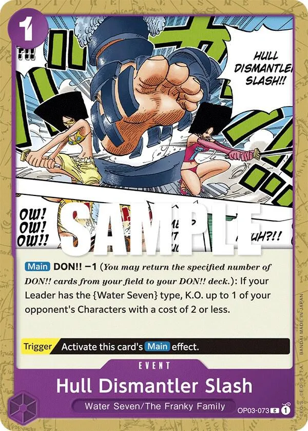 Hull Dismantler Slash — Pillars of Strength — One Piece Card Game