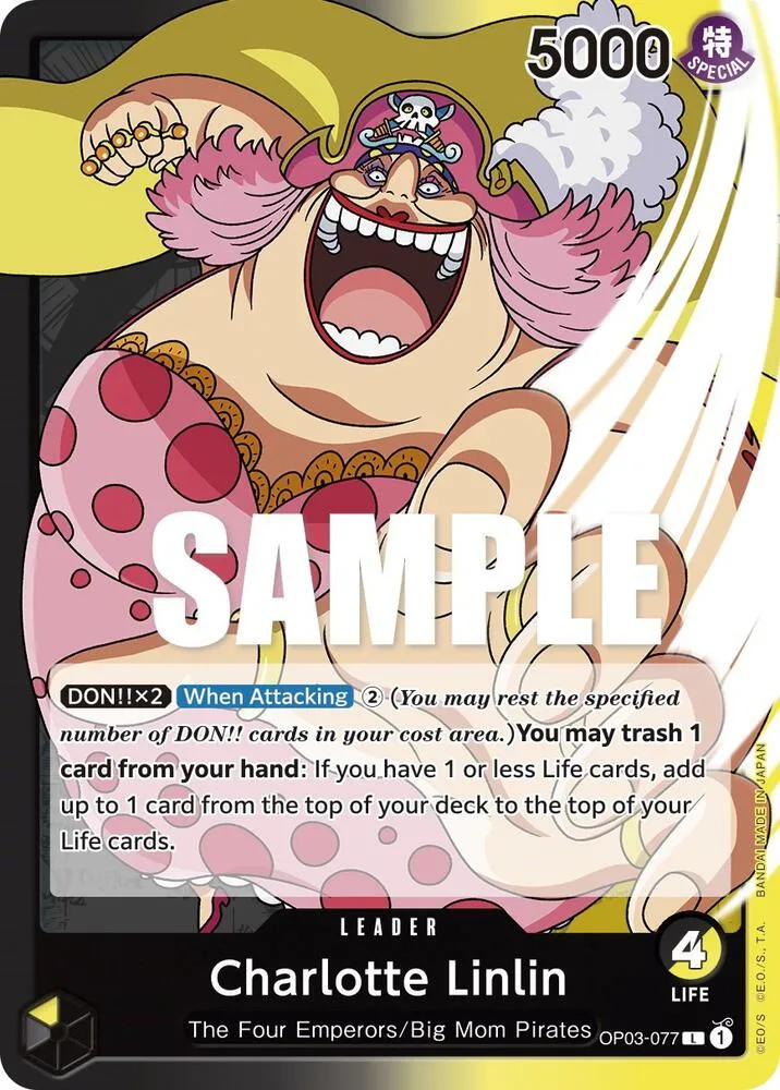 Charlotte Linlin (077) — Pillars of Strength — One Piece Card Game