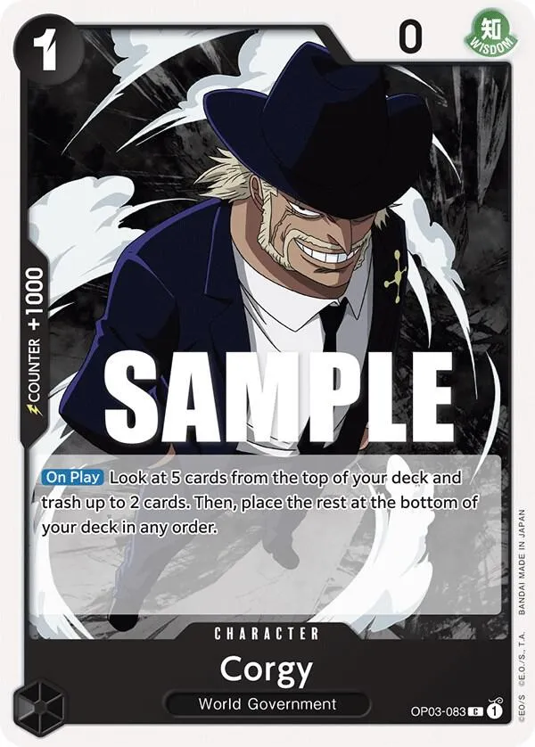 Corgy — Pillars of Strength — One Piece Card Game