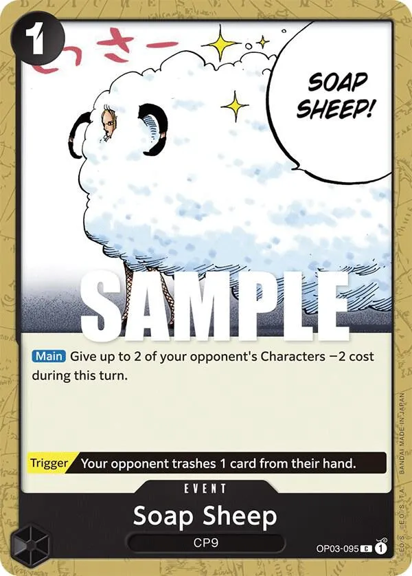 Soap Sheep — Pillars of Strength — One Piece Card Game