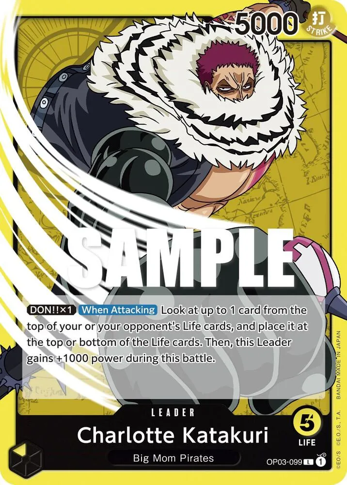Charlotte Katakuri (099) — Pillars of Strength — One Piece Card Game