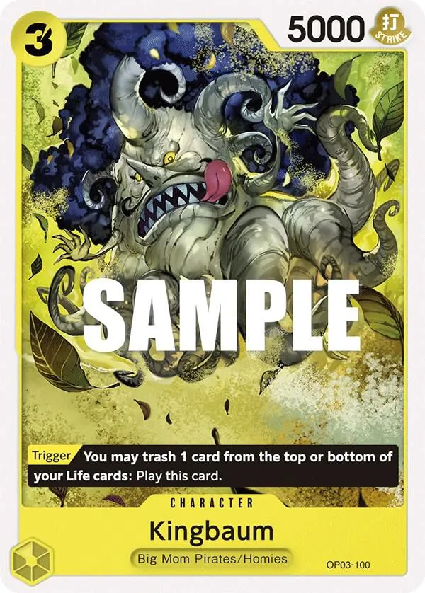 Kingbaum — Pillars of Strength — One Piece Card Game