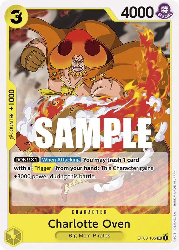 Charlotte Oven — Pillars of Strength — One Piece Card Game