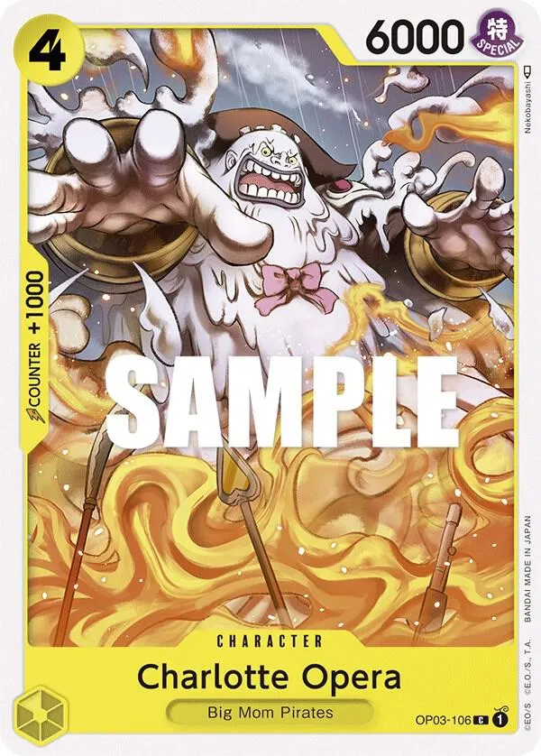 Charlotte Opera — Pillars of Strength — One Piece Card Game