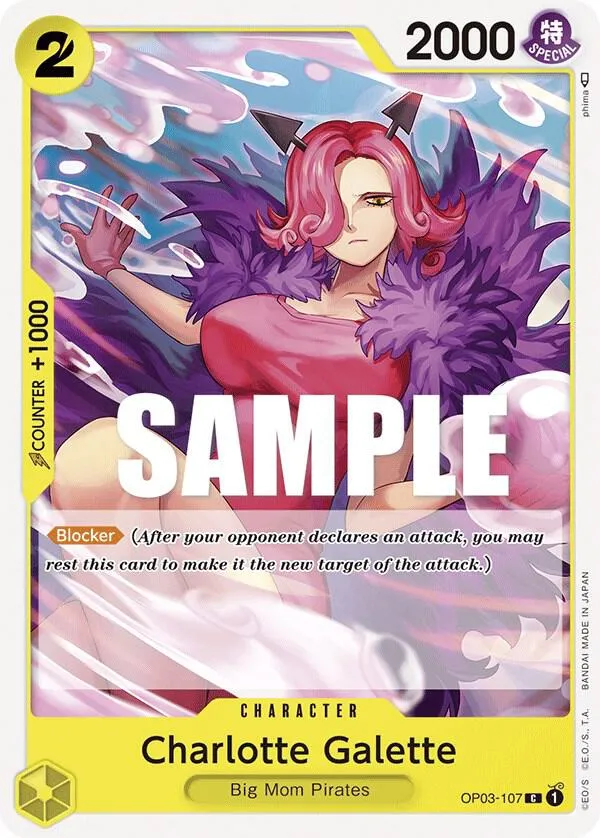 Charlotte Galette — Pillars of Strength — One Piece Card Game