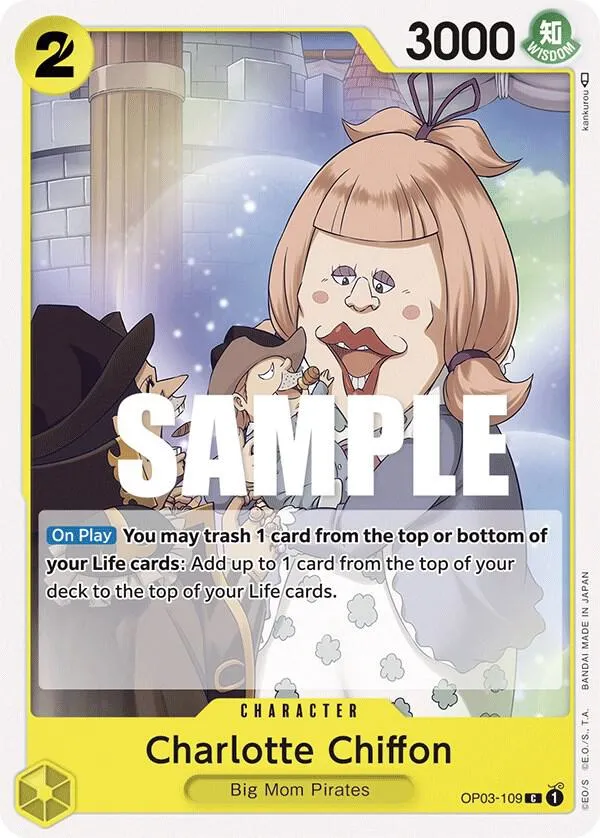 Charlotte Chiffon — Pillars of Strength — One Piece Card Game