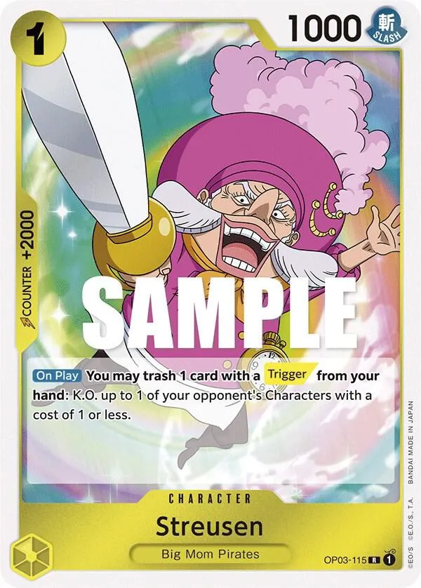 Streusen — Pillars of Strength — One Piece Card Game