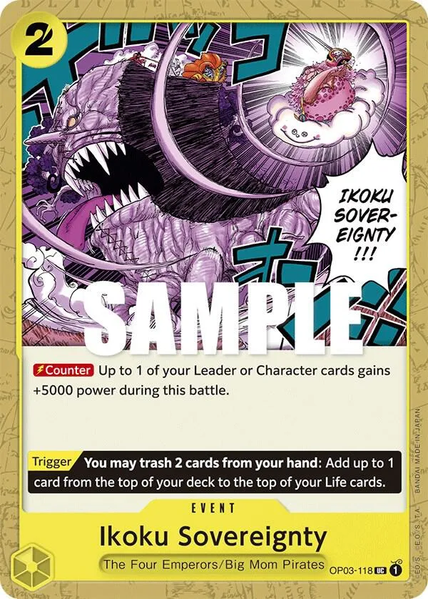 Ikoku Sovereignty — Pillars of Strength — One Piece Card Game