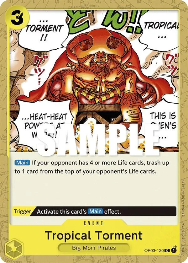 Tropical Torment — Pillars of Strength — One Piece Card Game