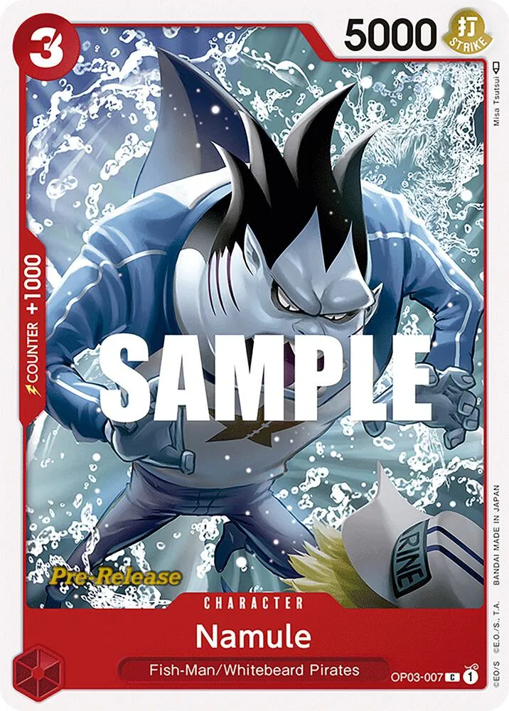 Namule — Pillars of Strength Pre-Release Cards — One Piece Card Game