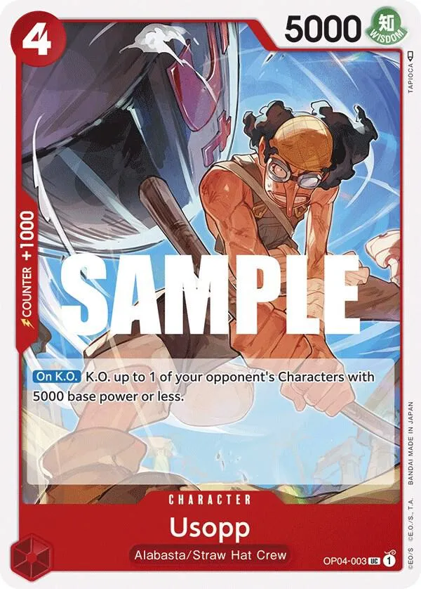 Usopp — Kingdoms of Intrigue — One Piece Card Game