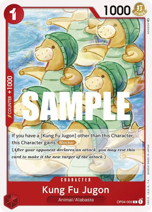 Kung Fu Jugon — Kingdoms of Intrigue — One Piece Card Game