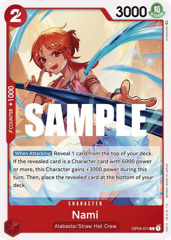 Nami — Kingdoms of Intrigue — One Piece Card Game