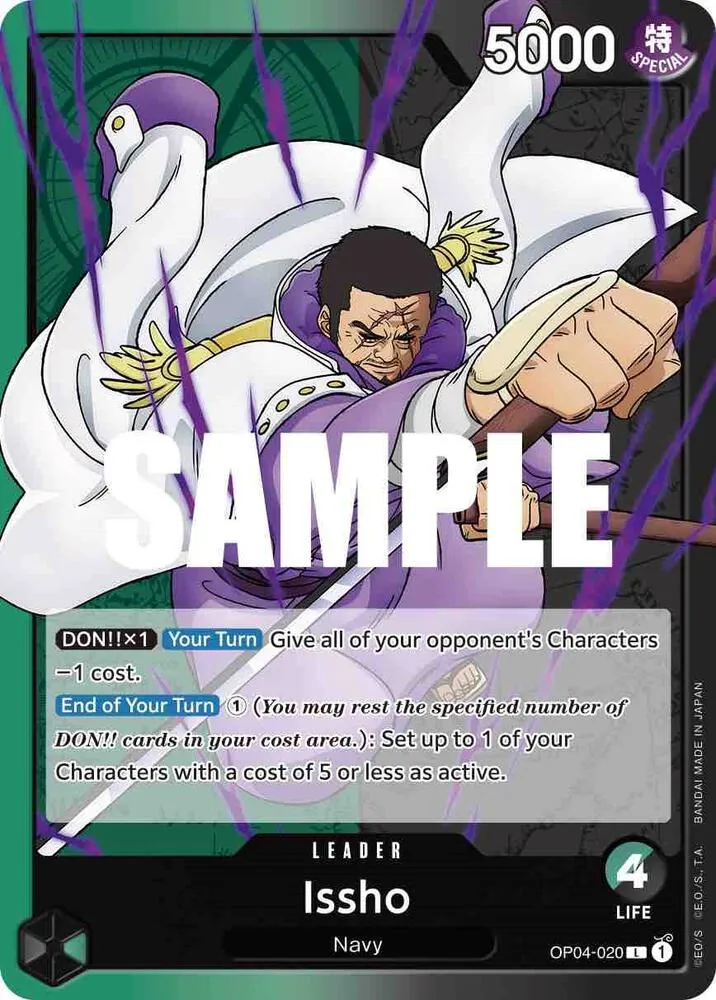 Issho — Kingdoms of Intrigue — One Piece Card Game
