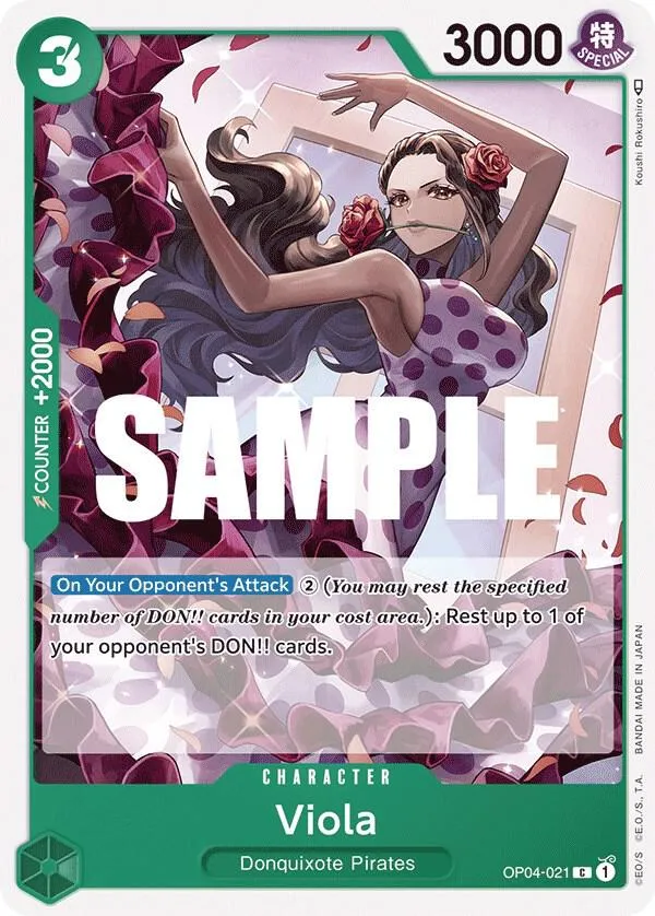 Viola — Kingdoms of Intrigue — One Piece Card Game
