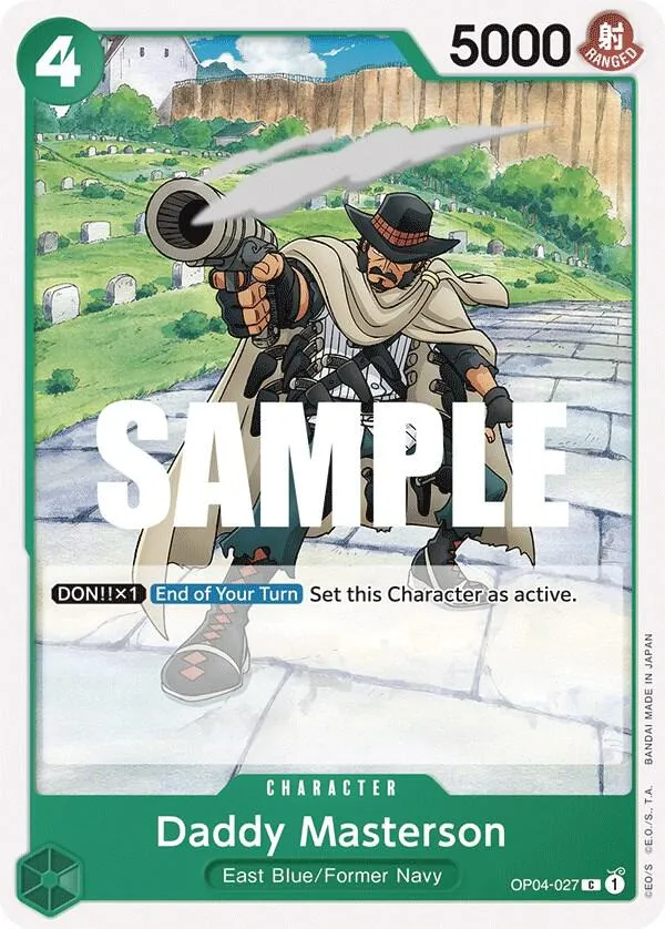 Daddy Masterson — Kingdoms of Intrigue — One Piece Card Game